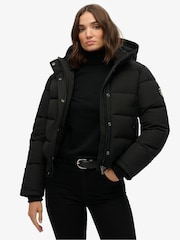 Superdry Black Everest Bomber Jacket - Image 1 of 8