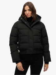 Superdry Black Everest Bomber Jacket - Image 3 of 8