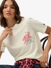 Superdry Tokyo Narrative Relaxed T-Shirt - Imagem 3 de 5