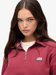 Casaco Superdry Athletic com gola e zíper médio - Imagem 5 de 7