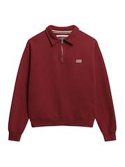 Casaco Superdry Athletic com gola e zíper médio - Imagem 7 de 7