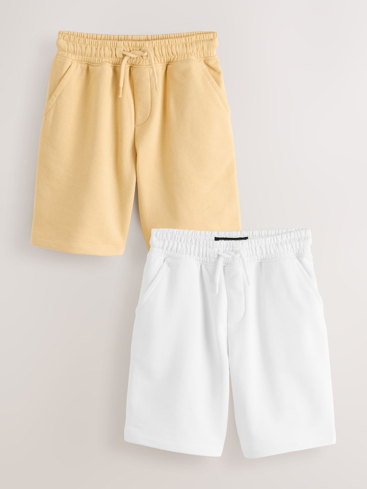 Yellow/White Basic Shorts (3-16yrs) - Image 1 of 7