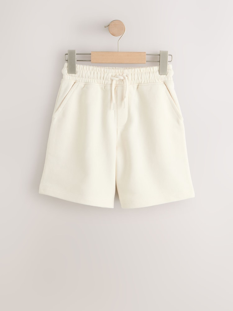 Ecru Sporty Fit Basic Shorts (3-16yrs) - Image 1 of 4