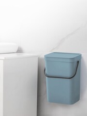 Eko Titanium Blue Puro Caddy 12L Bin - Image 1 of 3