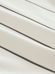 White/Black Stripe Short Sleeve Graphic T-Shirt (3-16yrs) - Image 7 of 8