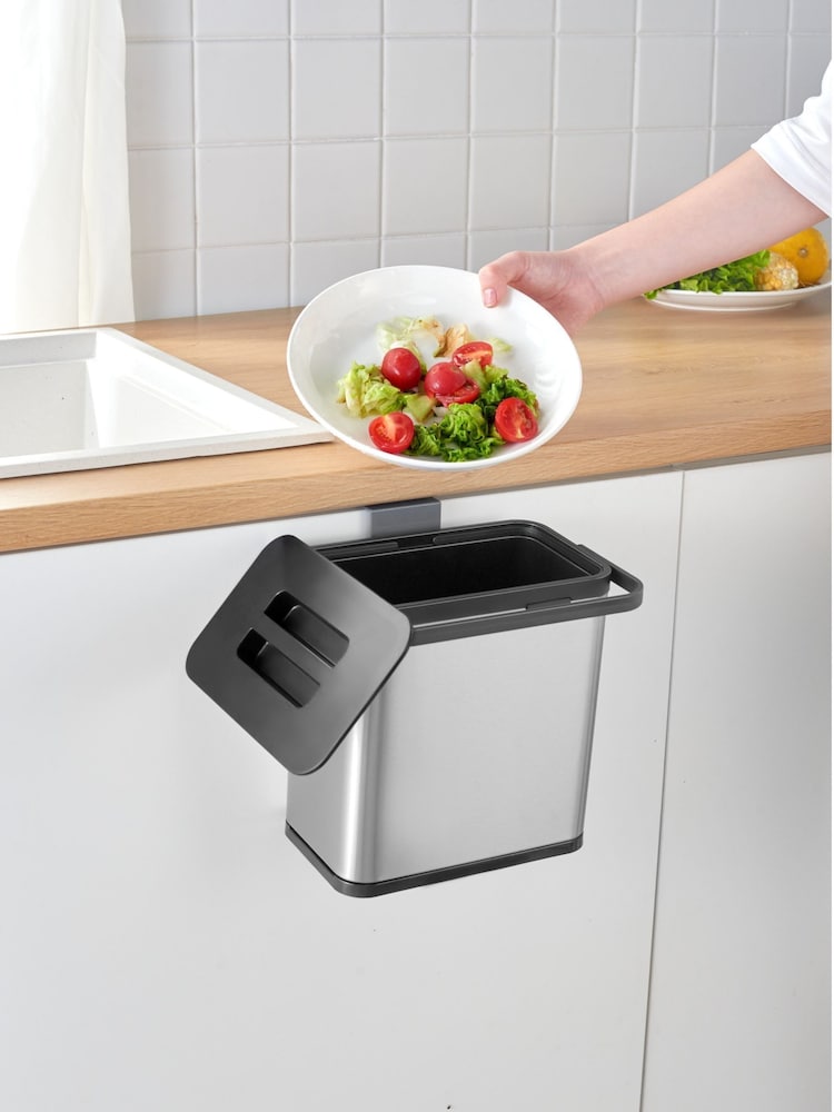 Eko Stainless Steel Puro Caddy 3L Bin - Image 1 of 6
