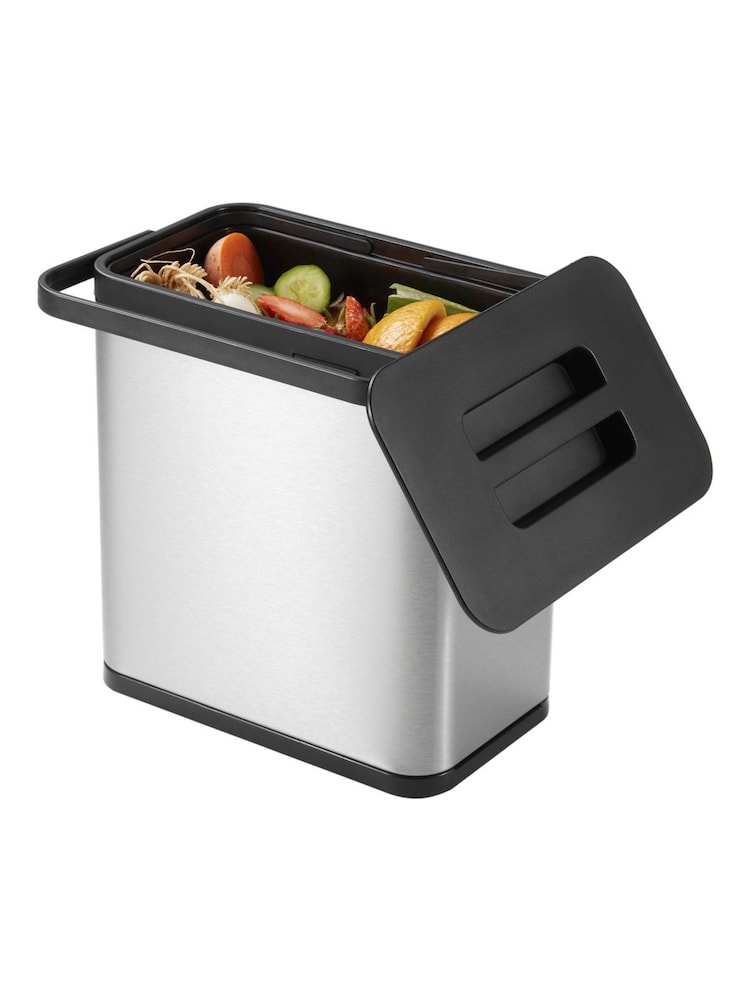Eko Stainless Steel Puro Caddy 3L Bin - Image 6 of 6 Eko Stainless Steel Puro Caddy 3L Bin - Image 6 of 6