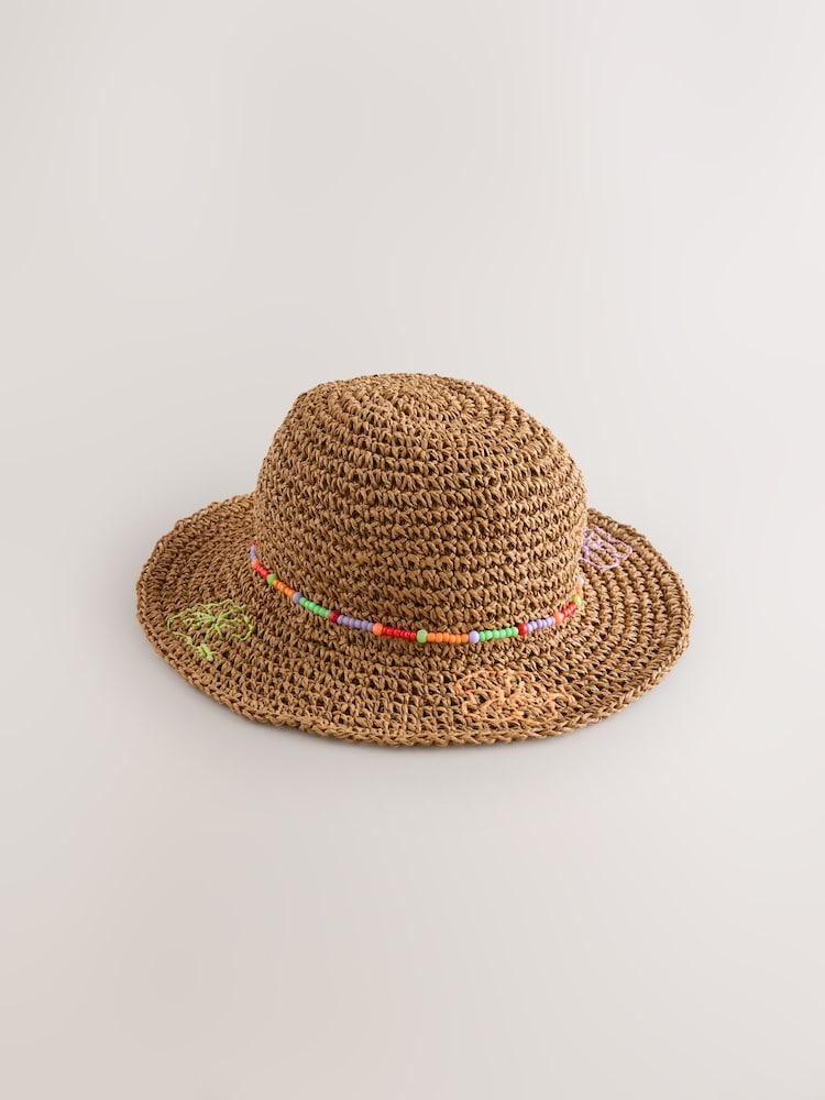 Rainbow Bead - Slamnati šešir za sunce (3mj.-13g.) - Slika 1 od 3