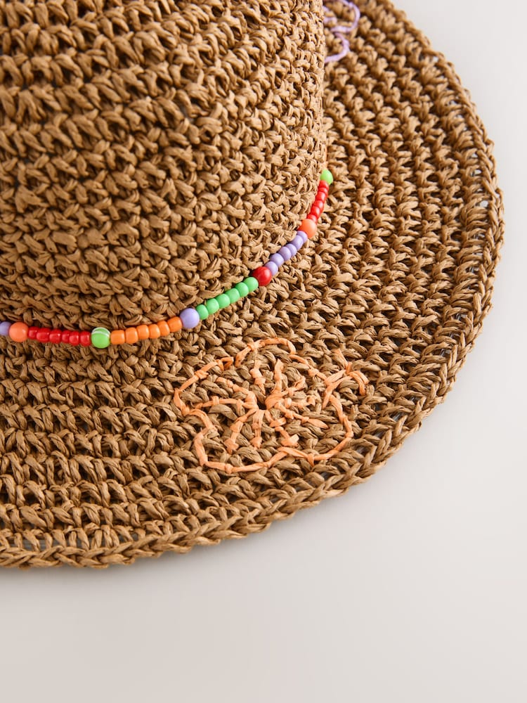 Rainbow Bead - Slamnati šešir za sunce (3mj.-13g.) - Slika 2 od 3