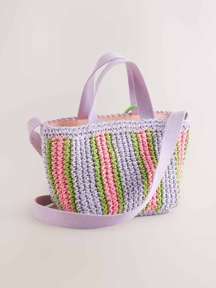 Lilac Purple Cross-Body Bag - Image 2 of 5