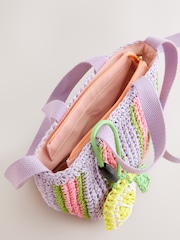 Lilac Purple Cross-Body Bag - Image 3 of 5