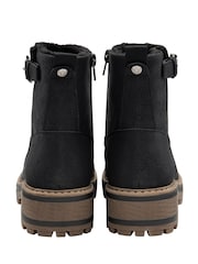 Lotus Black Casual Ankle Boots - Image 3 of 4