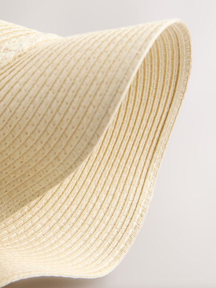 Cream Cat - Straw Sun Hat (3mths-13yrs) - 3এর মধ্যে 3 ছবি