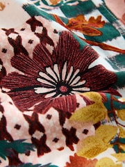 Palm Linen Playsuit - Image 7 of 8