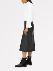 Radley Rotherhithe Street Clean Military Lace Up Black Boots - Image 2 of 5