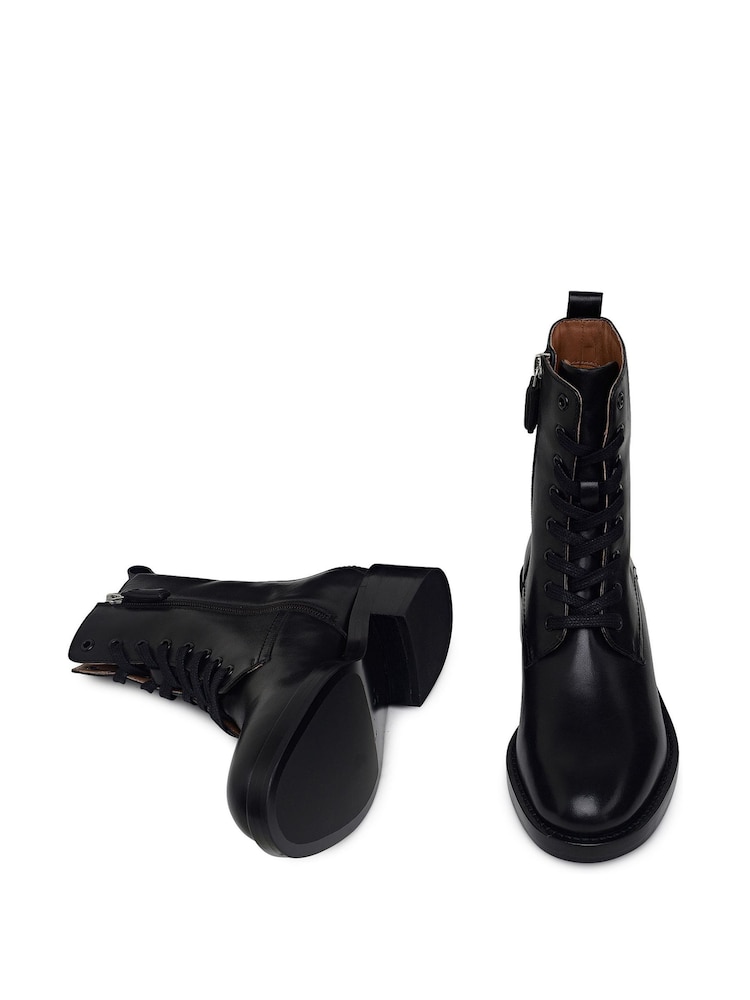 Radley Rotherhithe Street Clean Military Lace Up Black Boots - Image 5 of 5 Radley Rotherhithe Street Clean Military Lace Up Black Boots - Image 5 of 5