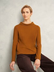Hobbs Tan Brown Audrey Jumper - Image 1 of 4