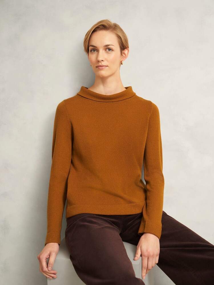Hobbs Tan Brown Audrey Jumper - Image 1 of 4