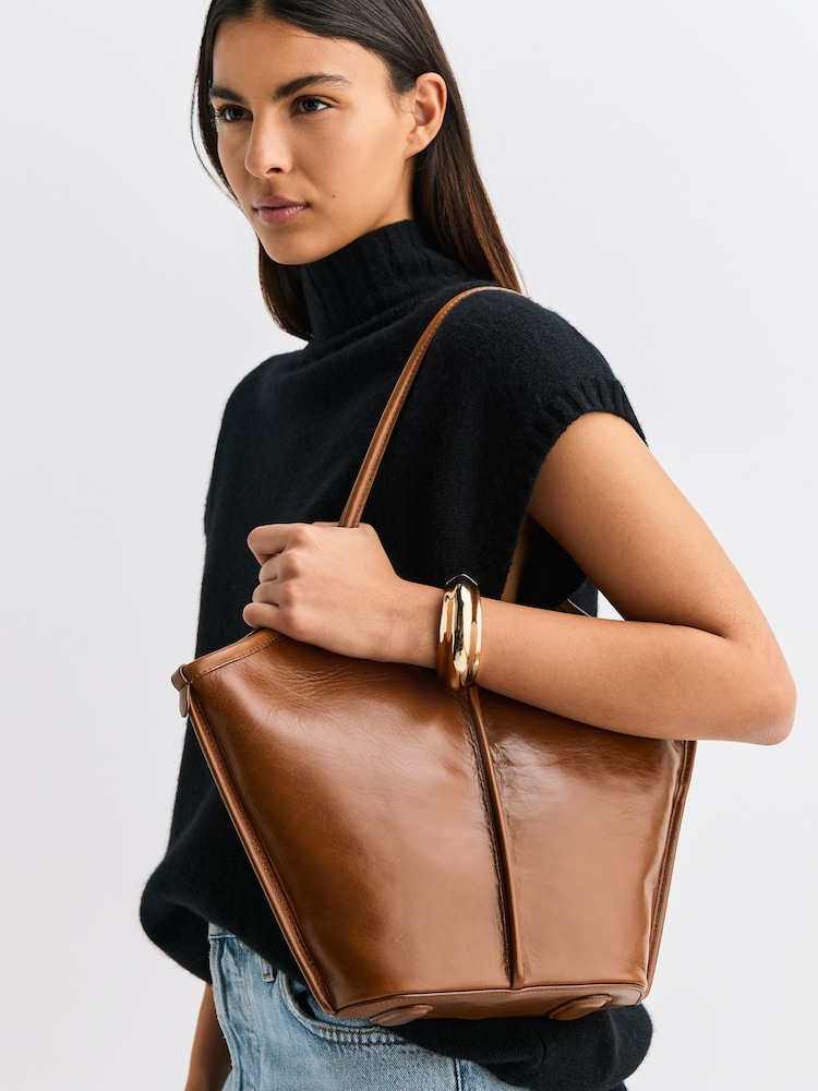 Hereu Studio Brown Calella S Shoulder Bag - Image 2 of 5