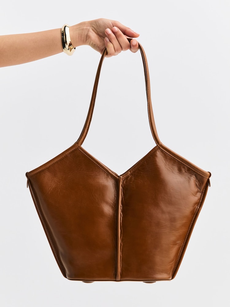 Hereu Studio Brown Calella S Shoulder Bag - Image 5 of 5
