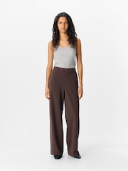 OBJECT Brown Wide Leg Trousers - Image 1 of 3