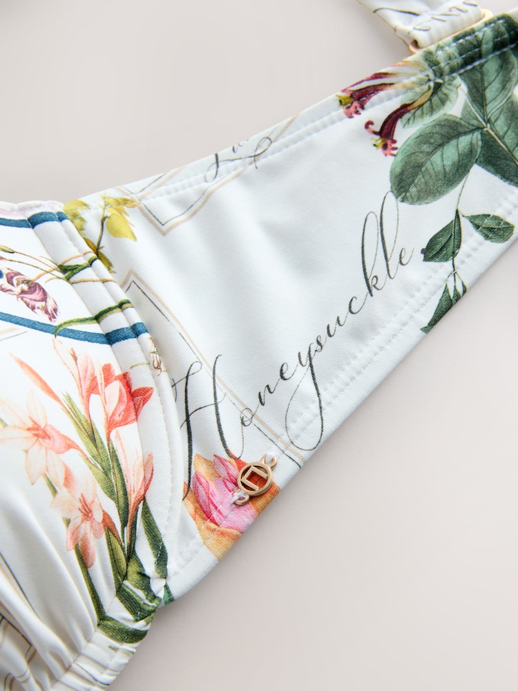 Alb - Balcony Bandeau Bikin Top - Imaginea 3 din 3