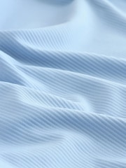 Blue Rib Rib Square Neck Swimsuit - Image 7 of 7