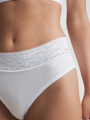 White Ultimate Comfort Knickers 2 Pack - Image 4 of 9