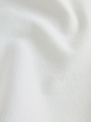 White Belted Wide Leg Cropped Jeans - Image 9 of 9