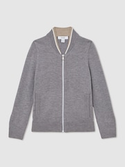 Reiss Grey/White Clifford Jacket - Image 2 of 4