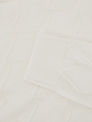 Reiss Off White Mansion Jumper - Image 4 of 4