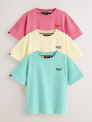 Superdry Multi T-Shirts 3 Pack - Image 1 of 7