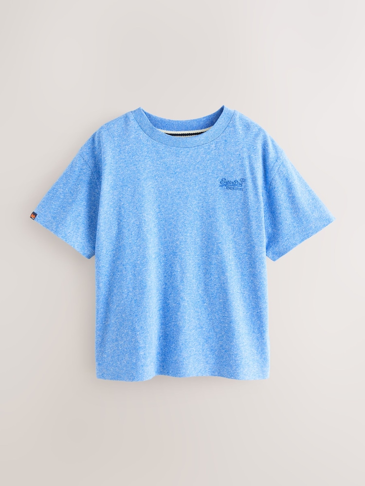 أزرق - حزمة من 3 تيشرتات من Superdry - صورة 2 من 8