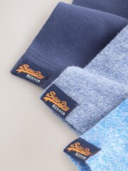 أزرق - حزمة من 3 تيشرتات من Superdry - صورة 8 من 8