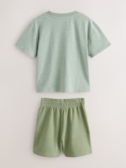 أخضر - طقم تيشرتات وشورت من Superdry - Image 6 of 10