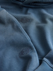 Superdry Blue Hoodie & Jogger Set - Image 8 of 10