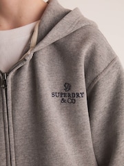 Superdry Grey Sweat Top & Joggers Set - Image 3 of 3