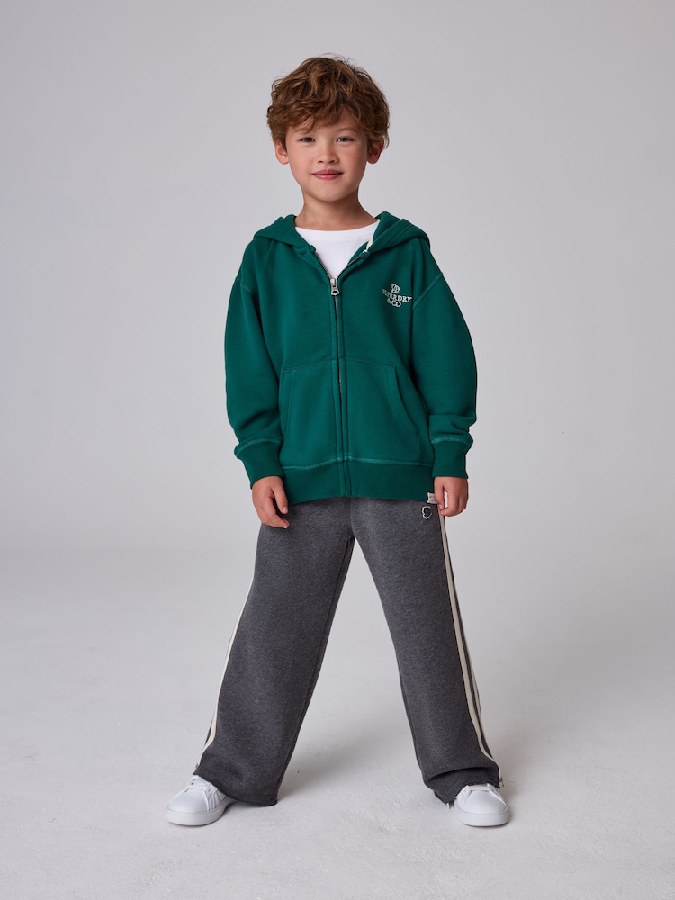 Superdry Green Sweat Top & Joggers Set - Image 1 of 5