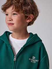 Superdry Green Sweat Top & Joggers Set - Image 2 of 5