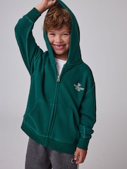 Superdry Green Sweat Top & Joggers Set - Image 4 of 5