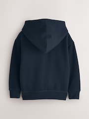 Marineblau - Superdry Kapuzenjacke mit Reißverschluss - Bild 7 von 9