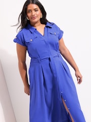 Lipsy Stripe Midi Shirt - Εικόνα 2 από 4