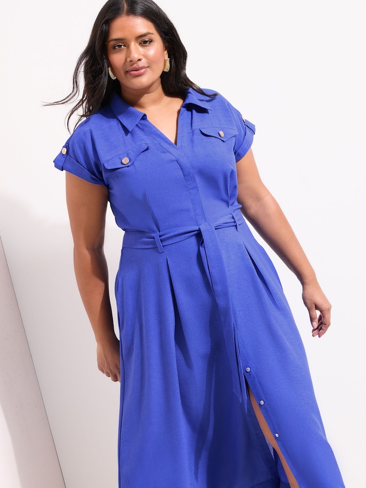 Lipsy Stripe Midi Shirt - Εικόνα 2 από 4