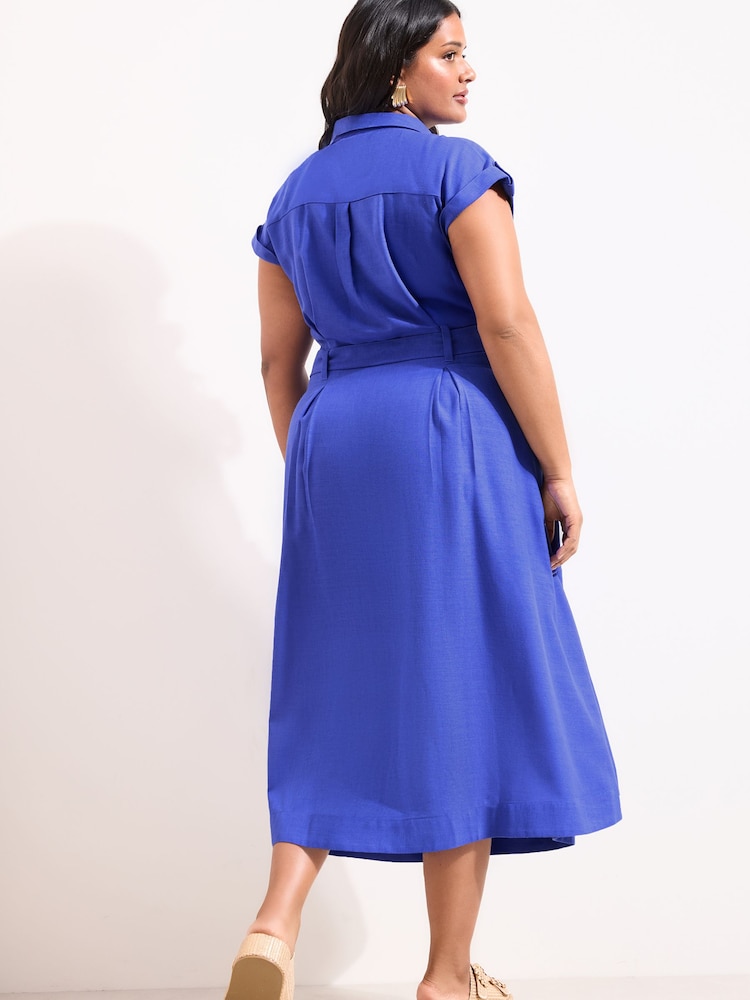 Lipsy Stripe Midi Shirt - Εικόνα 4 από 4