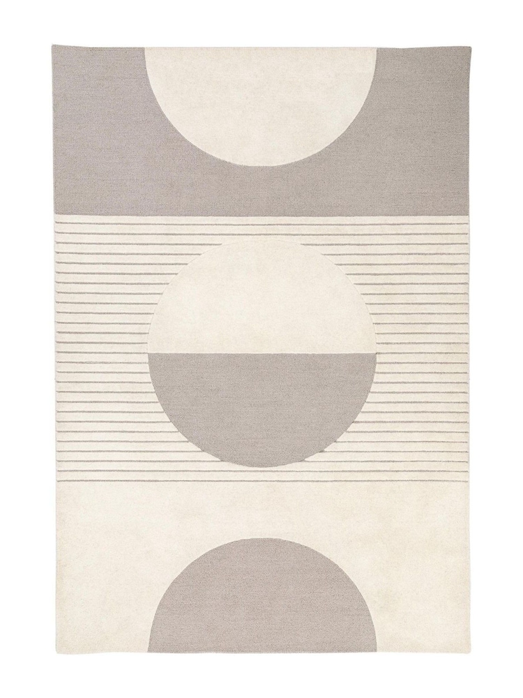 Gallery Home Grey Dover Lambswool Rug - Image 1 of 3 Gallery Home Grey Dover Lambswool Rug - Image 1 of 3