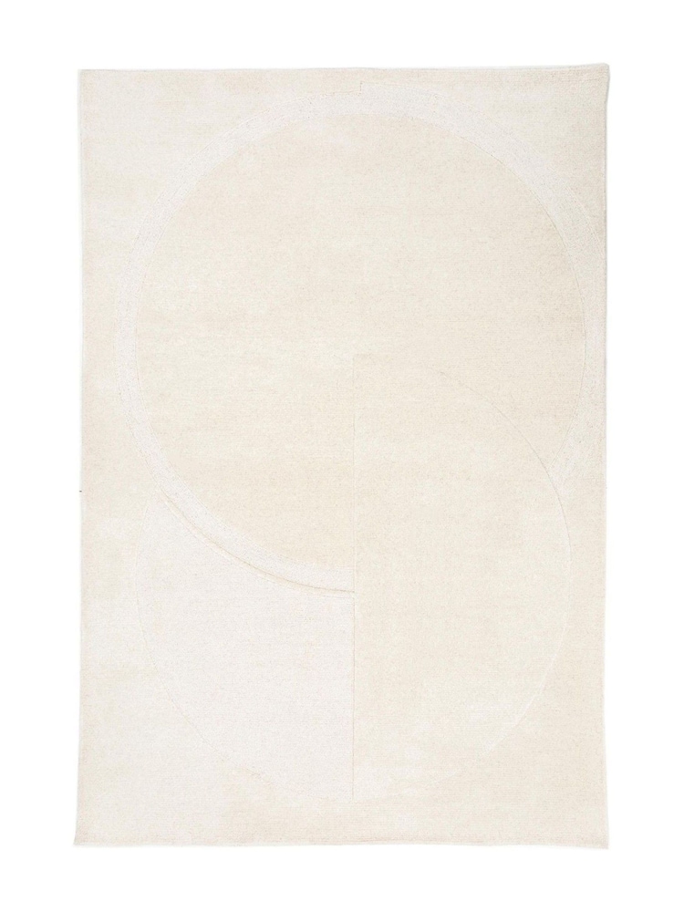 Gallery Home Cream Camden Lambswool Rug - Image 1 of 3