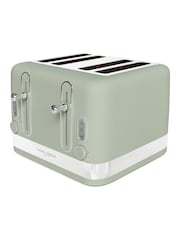 Laura Ashley Sage Leaf 4 Slice Toaster - Image 5 of 7