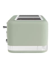 Laura Ashley Sage Leaf 4 Slice Toaster - Image 6 of 7
