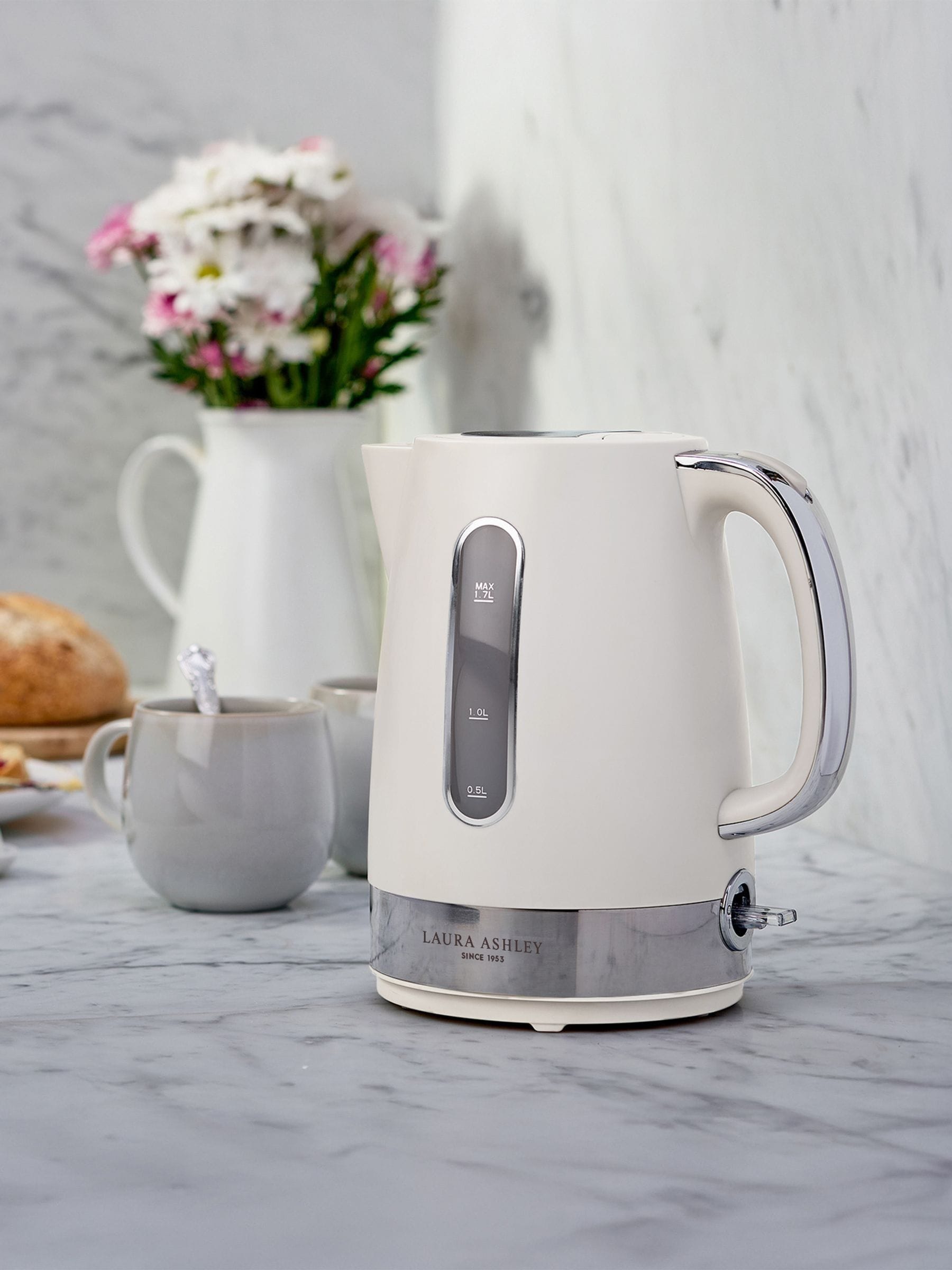 Laura Ashley - Jug Kettle - 1.7L - Dove Grey - Image 4