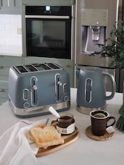 Laura Ashley Dark Slate 4 Slice Toaster - Image 3 of 6